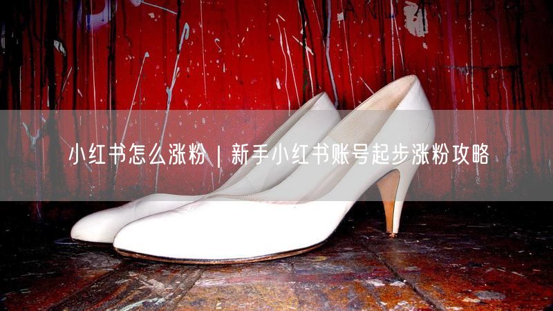 小红书怎么涨粉｜新手小红书账号起步涨粉攻略