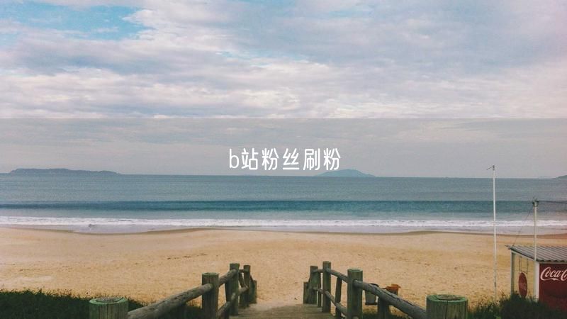 b站粉丝刷粉