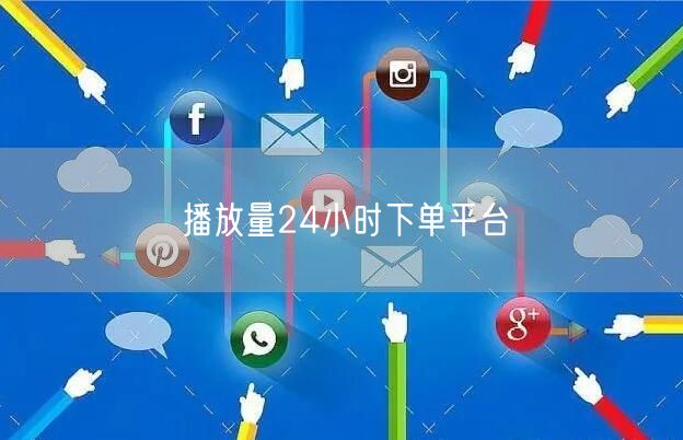 播放量24小时下单平台