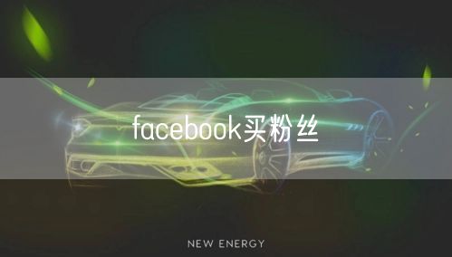 facebook买粉丝