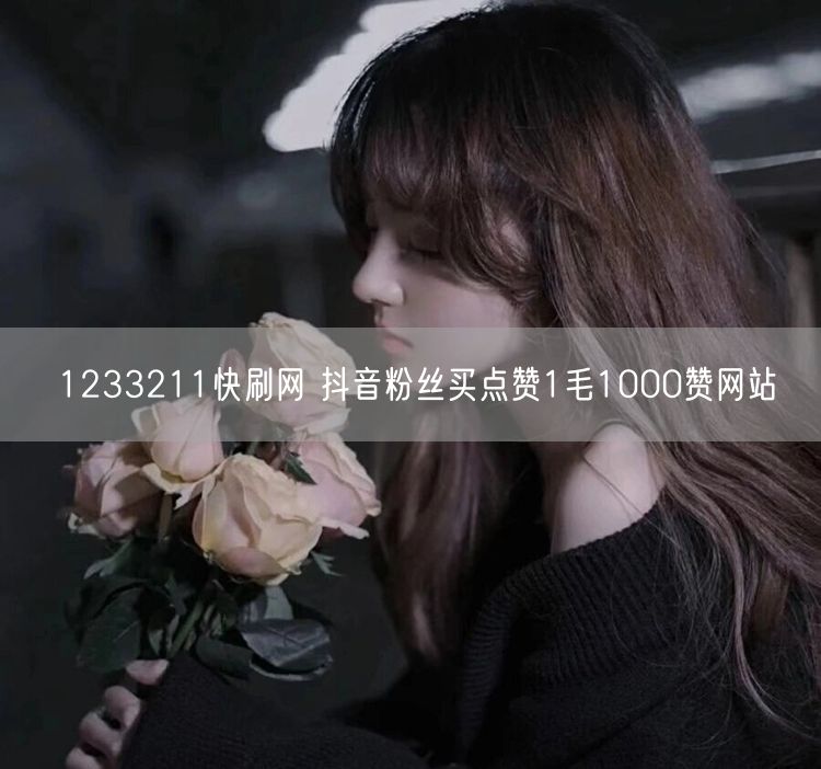 1233211快刷网 抖音粉丝买点赞1毛1000赞网站