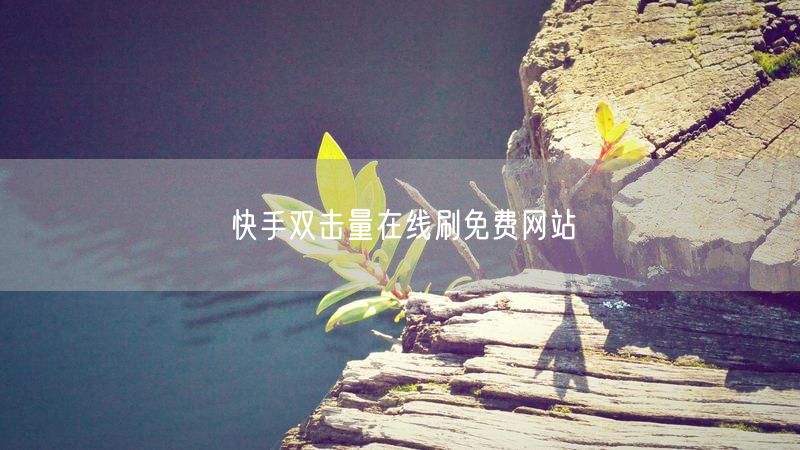 快手双击量在线刷免费网站