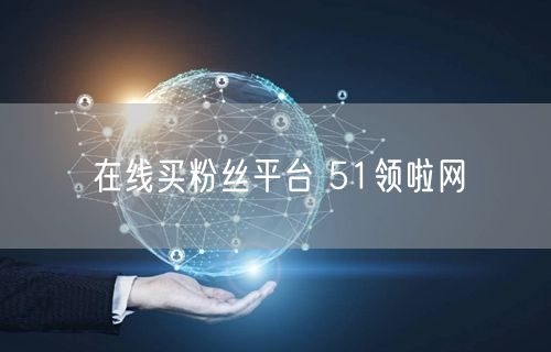 在线买粉丝平台 51领啦网