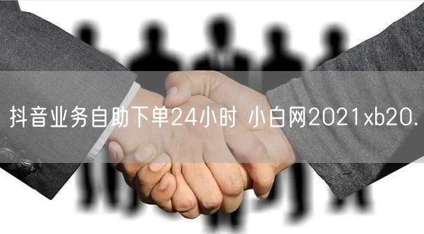 抖音业务自助下单24小时 小白网2021xb20.㏄