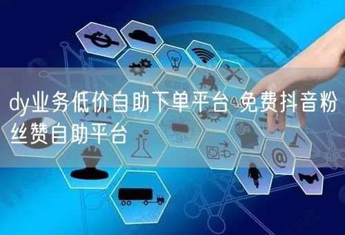 dy业务低价自助下单平台 免费抖音粉丝赞自助平台