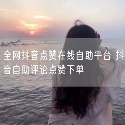 全网抖音点赞在线自助平台 抖音自助评论点赞下单