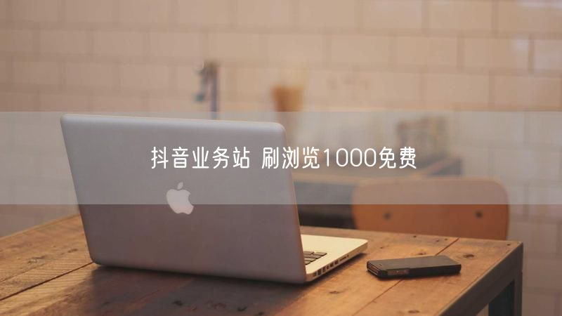 抖音业务站 刷浏览1000免费
