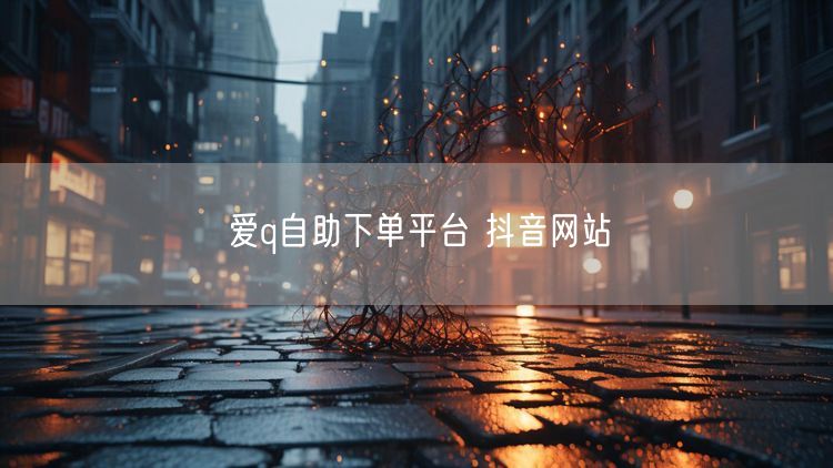 爱q自助下单平台 抖音网站