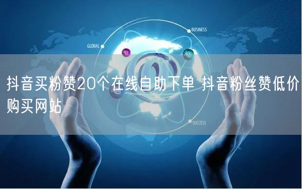 抖音买粉赞20个在线自助下单 抖音粉丝赞低价购买网站