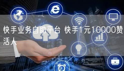 快手业务自助平台 快手1元10000赞活人