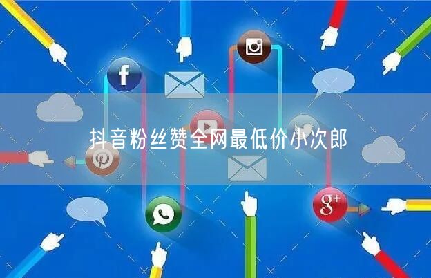 抖音粉丝赞全网最低价小次郎