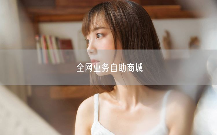 全网业务自助商城