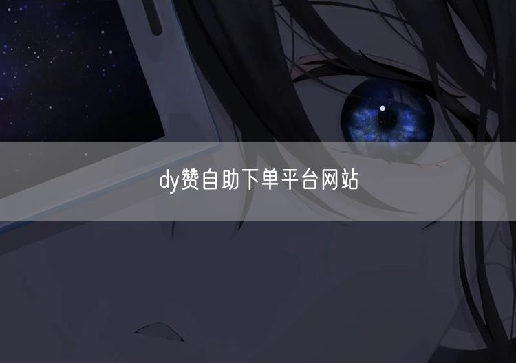 dy赞自助下单平台网站