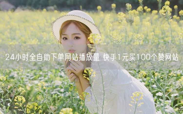 24小时全自助下单网站播放量 快手1元买100个赞网站