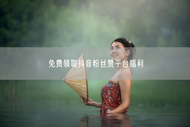 免费领取抖音粉丝赞平台福利