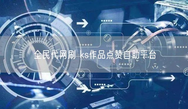 全民代网刷 ks作品点赞自助平台