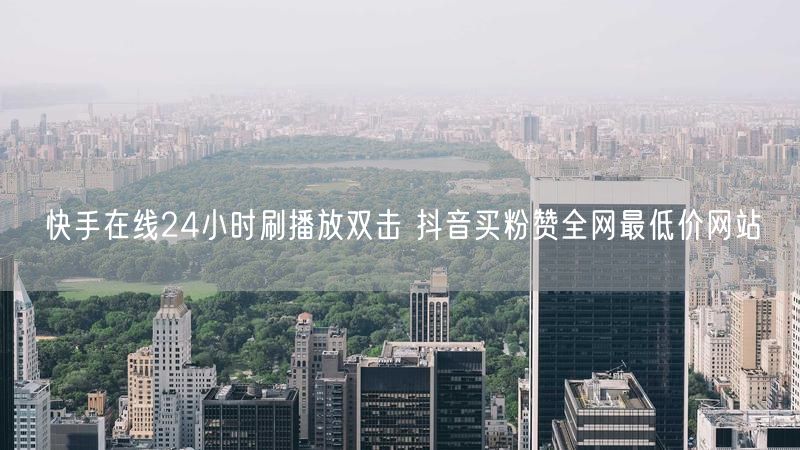 快手在线24小时刷播放双击 抖音买粉赞全网最低价网站