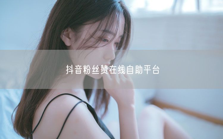 抖音粉丝赞在线自助平台