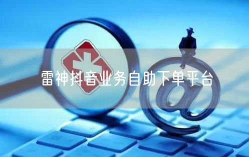 雷神抖音业务自助下单平台