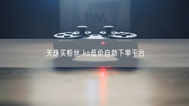 天珠买粉丝 ks低价自助下单平台