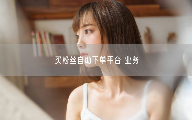 买粉丝自助下单平台 业务