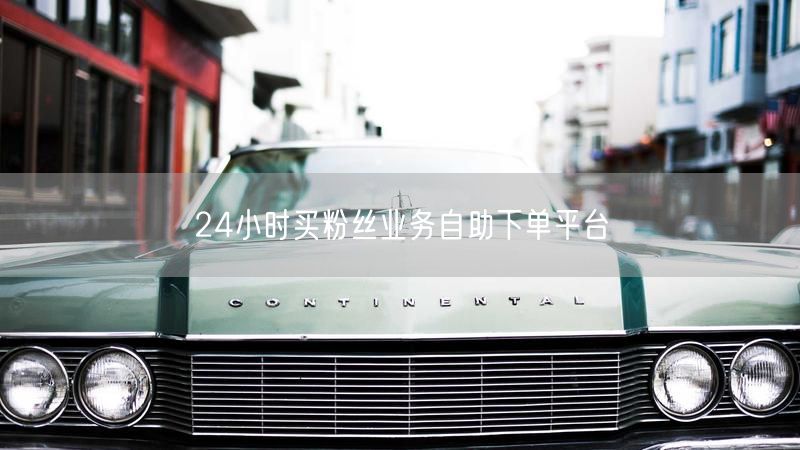 24小时买粉丝业务自助下单平台