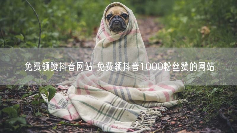 免费领赞抖音网站 免费领抖音1000粉丝赞的网站