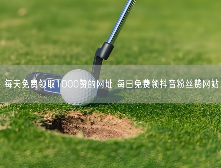 每天免费领取1000赞的网址 每日免费领抖音粉丝赞网站