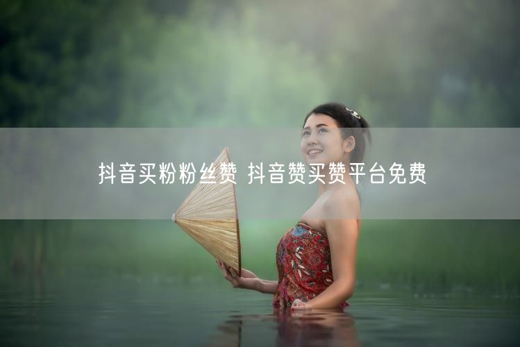 抖音买粉粉丝赞 抖音赞买赞平台免费