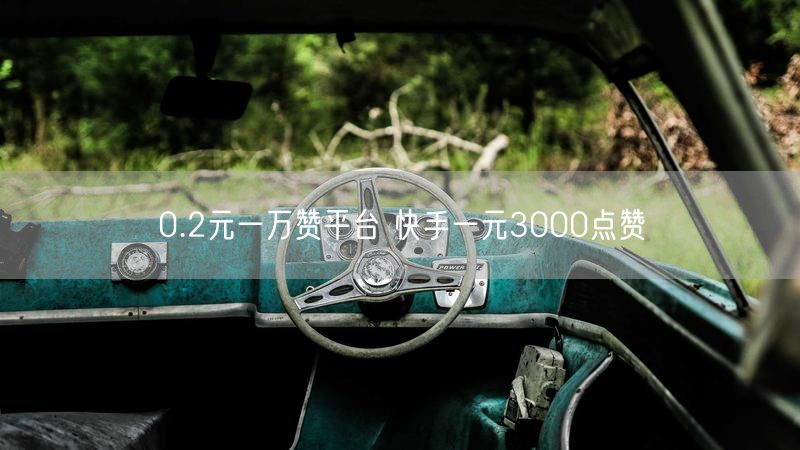 0.2元一万赞平台 快手一元3000点赞
