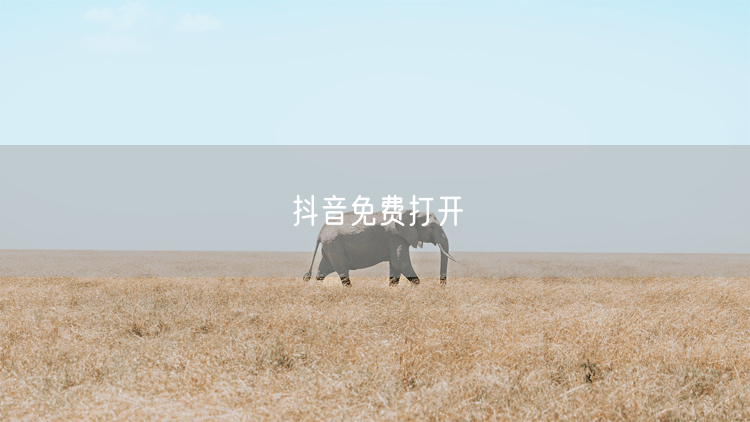 抖音免费打开