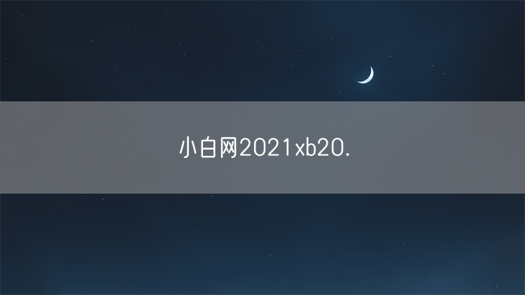 小白网2021xb20.㏄