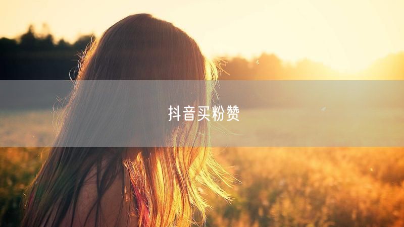抖音买粉赞
