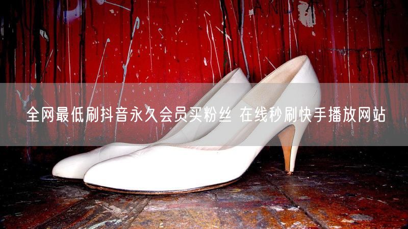 全网最低刷抖音永久会员买粉丝 在线秒刷快手播放网站